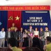 Sinh hoạt kỷ niệm ngày 22/12 và chia tay thầy giáo Nguyễn Phan Trường