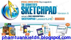 Sketchpad 5.0 - Phần mềm vẽ hình trong môn Toán